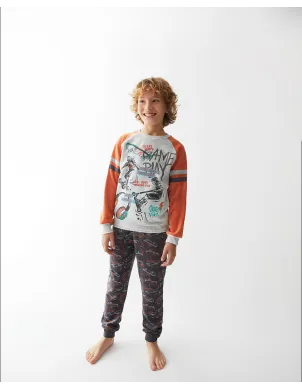 Pijama Niño M/L Tundosado Game